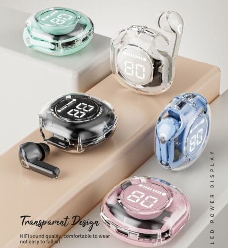 Bluetooth Wireless Headphones TWS Earphones Mini In-Ear Pods For iPhon...