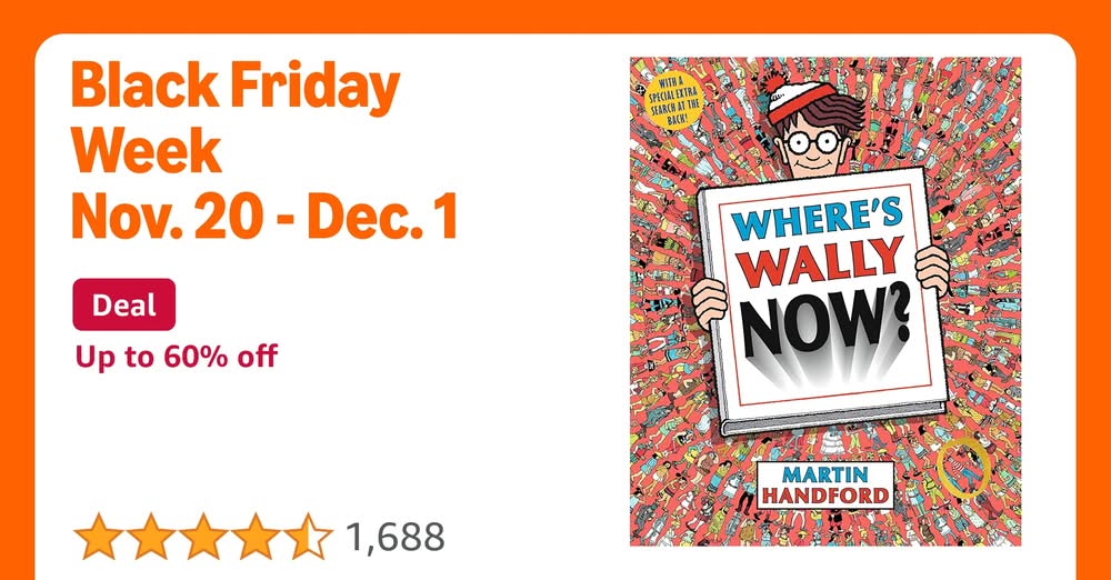 Where’s Wally Now? search and find book