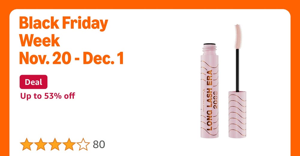 Max Factor 2000 Calorie Long Lash Era mascara