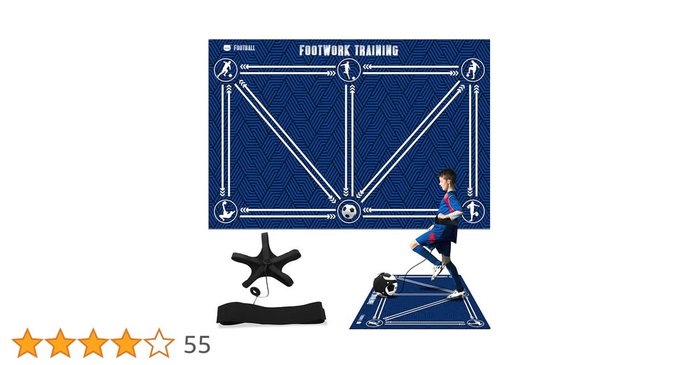 Soccer Training Mat – Ideal for All Levels and Ages,