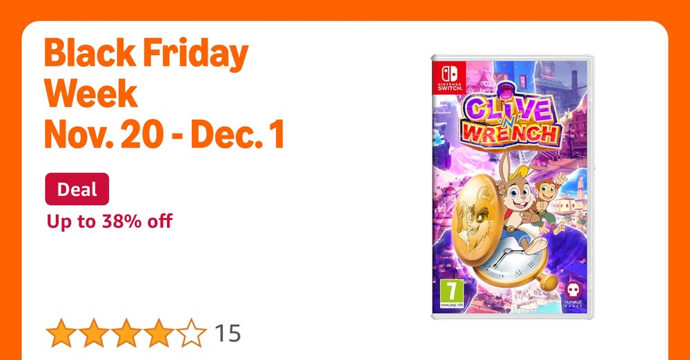 Clive ‘N’ Wrench (Nintendo Switch)