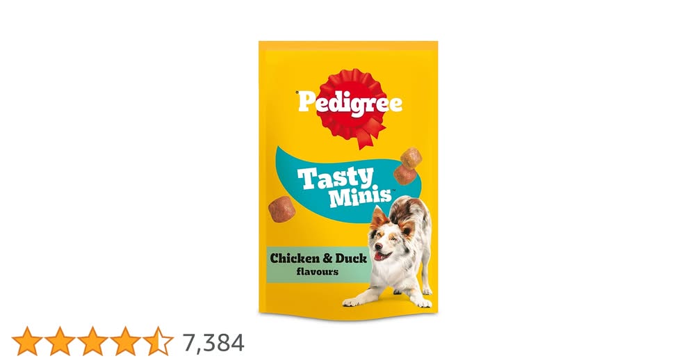 8 pack PEDIGREE TASTY MINIS Adult Dog Treats