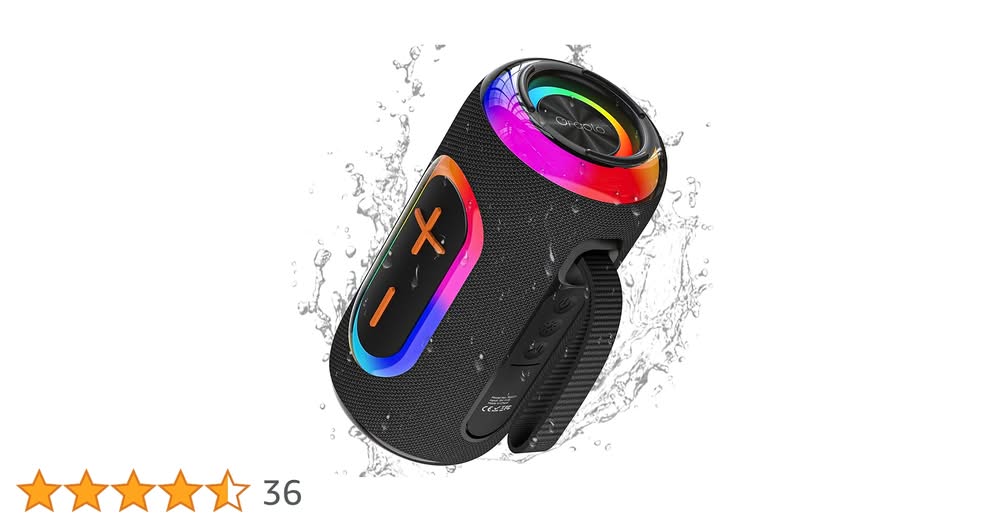 Oraolo bluetooth speaker PLUS FREE HEADPHONES (redeem onscreen promoti...