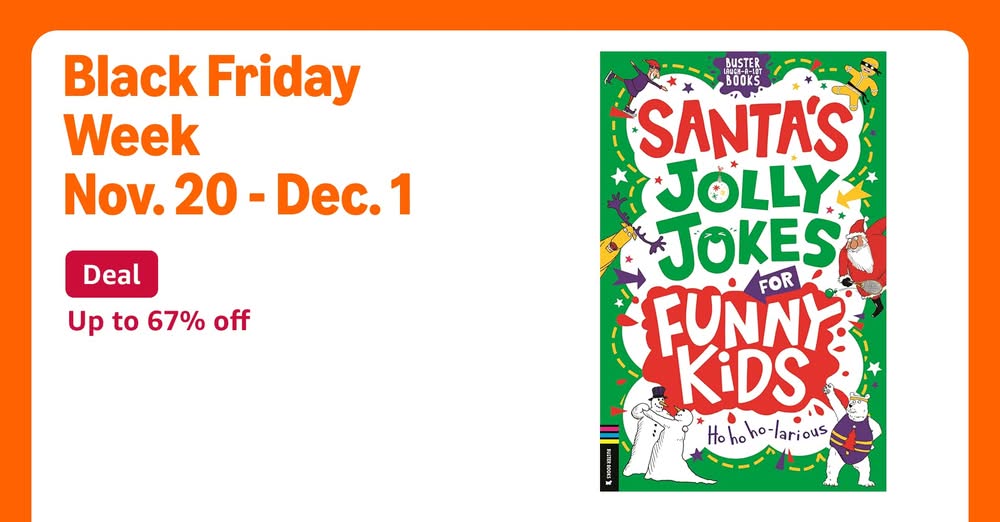 Santa’s Jolly Jokes for Funny Kids (Buster Laugh-a-lot Books)